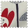 Flower Power, Scarlet - Roman Blind